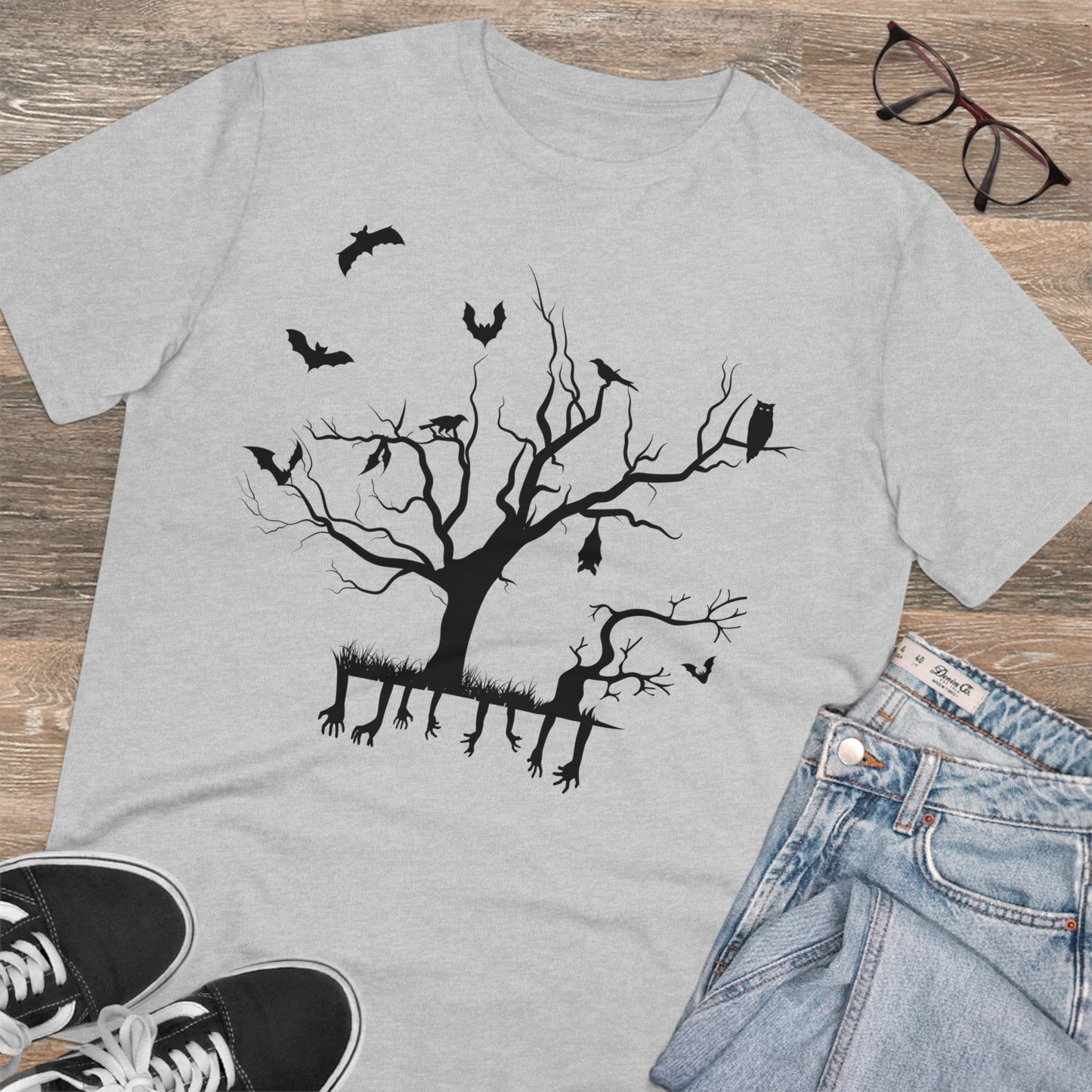 Halloween Branch Organic Creator T-shirt - Unisex