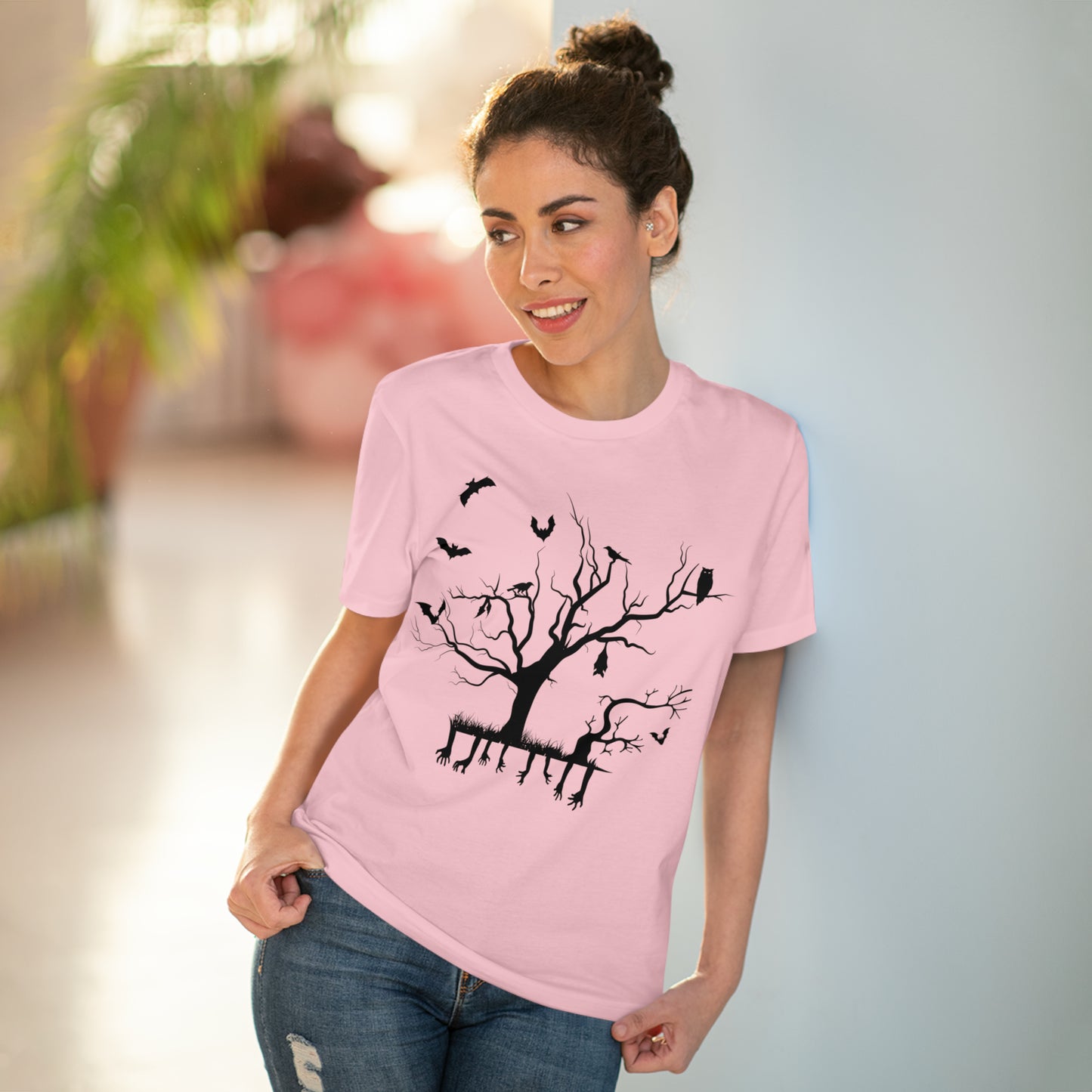 Halloween Branch Organic Creator T-shirt - Unisex