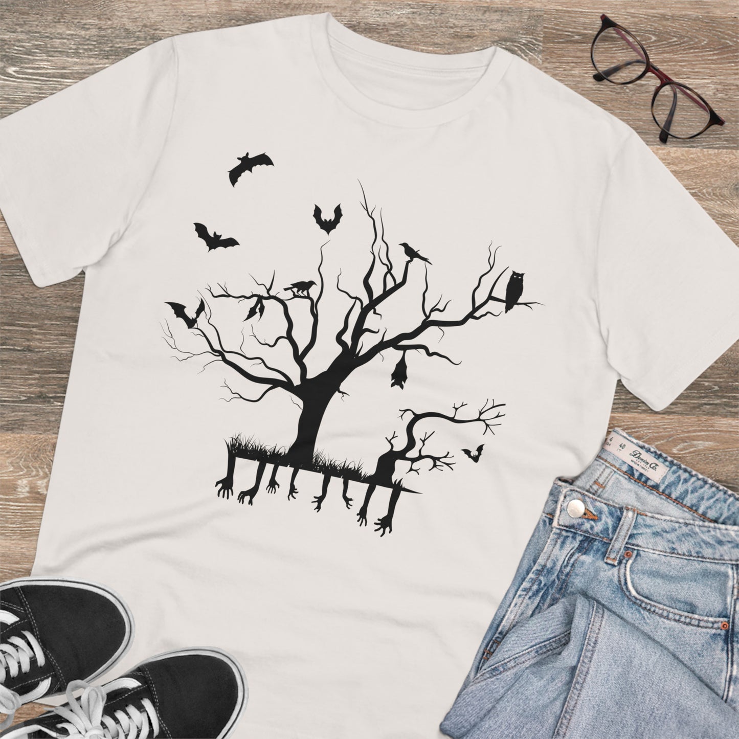 Halloween Zweig Bio Creator T-Shirt - Unisex