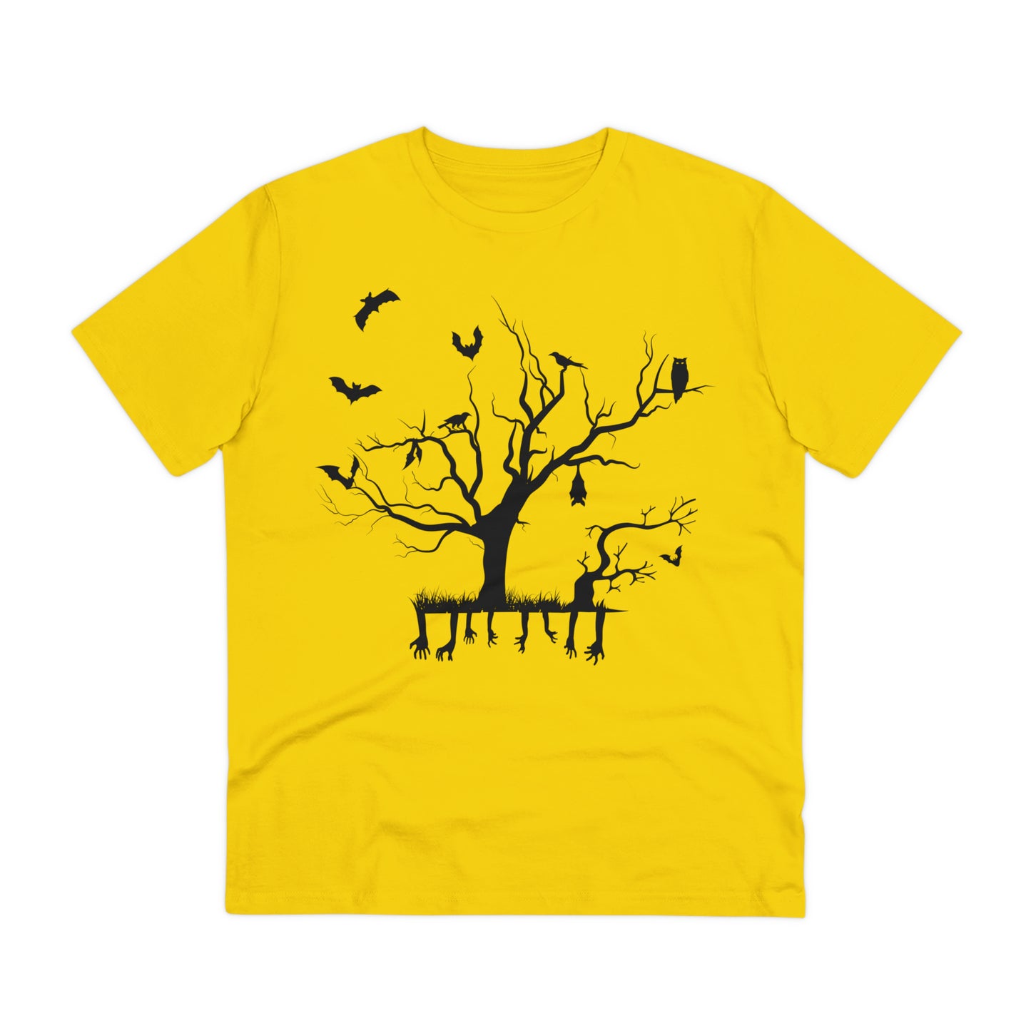 T-shirt Créateur Organique Branche d'Halloween - Unisexe