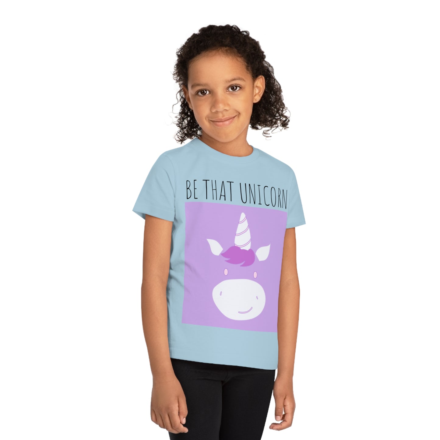 Neon Be that Unicorn Kids Eco-Tshirt