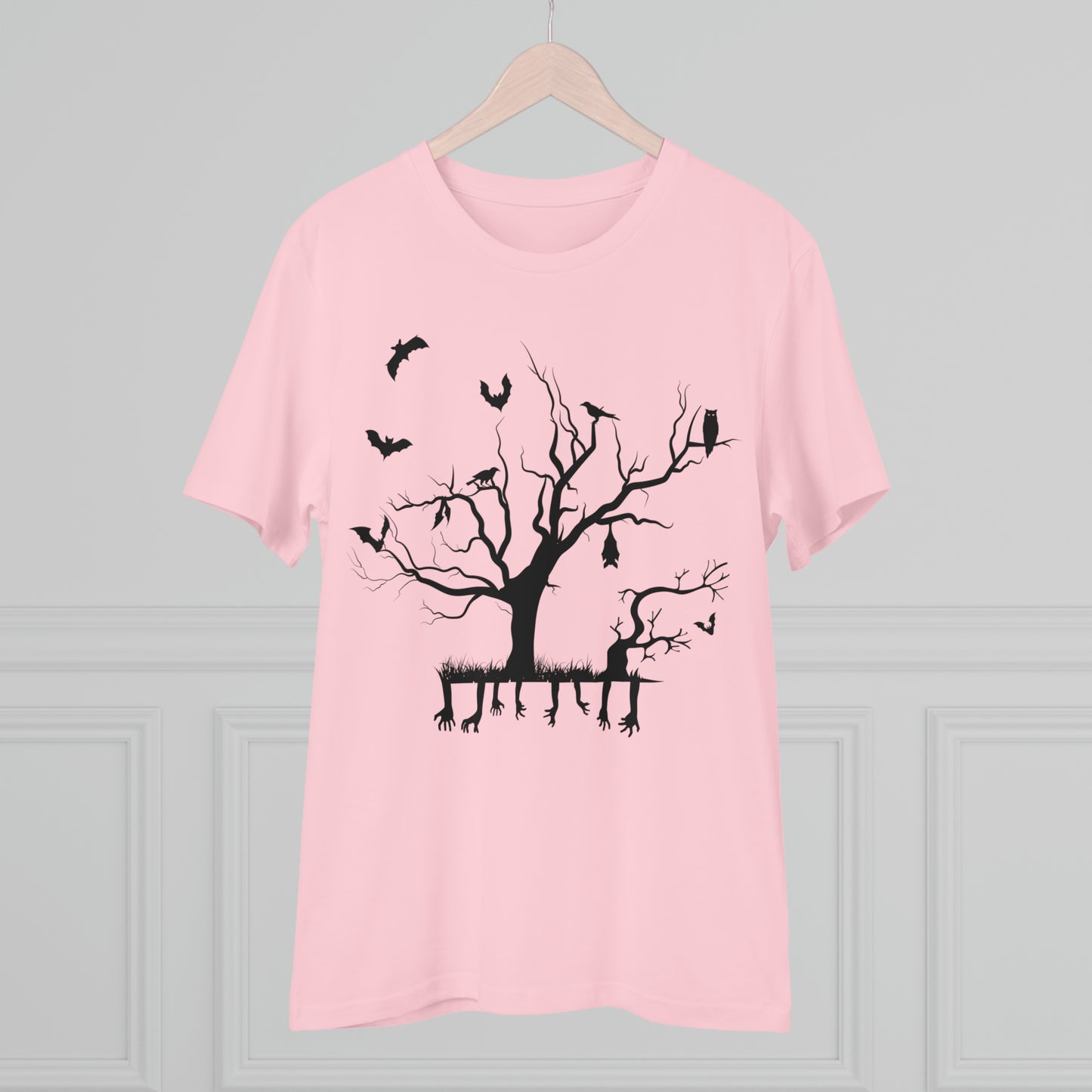 T-shirt Créateur Organique Branche d'Halloween - Unisexe