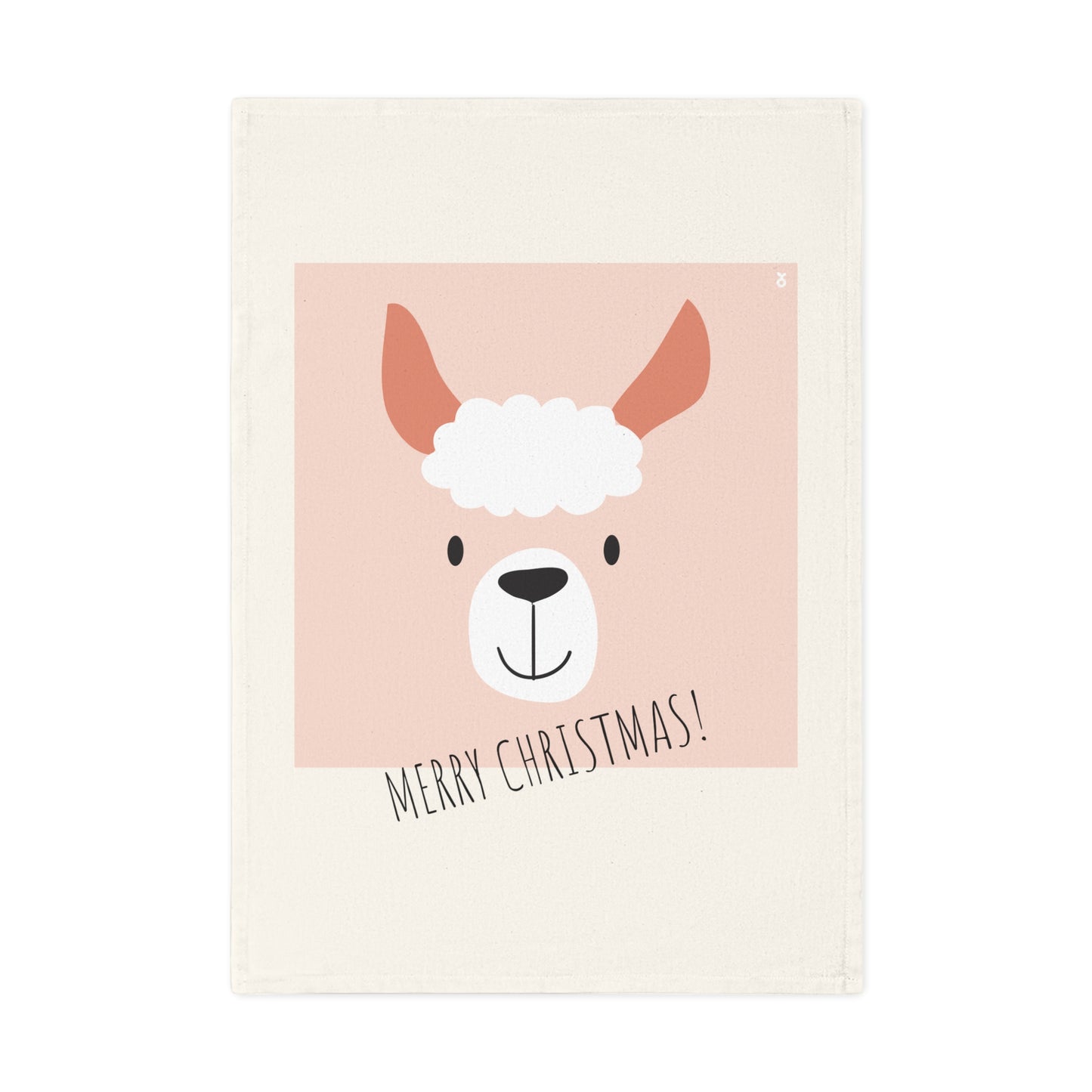 Süßes Lama-Geschirrtuch als Weihnachtsdekoration oder als Geburtstagsgeschenk. 🎉🥂