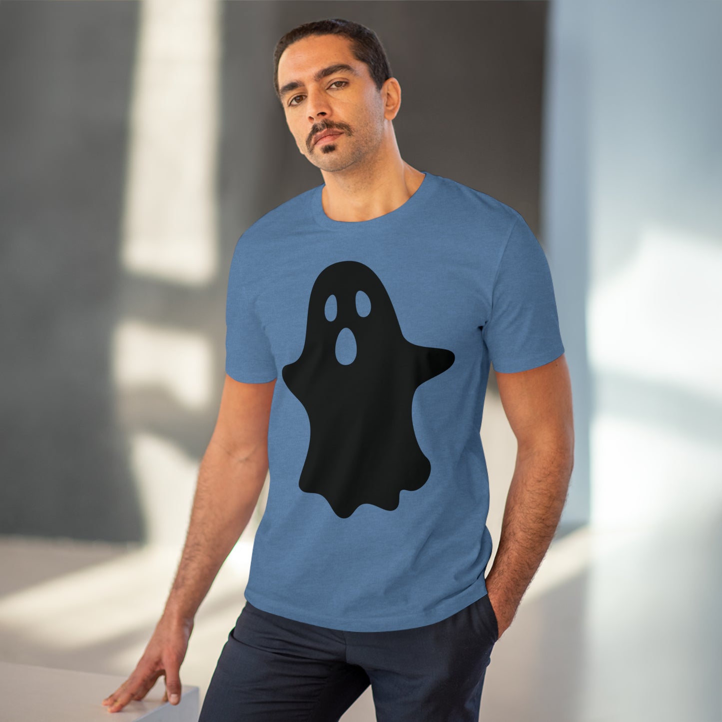 T-shirt biologique Ghost Halloween - Unisexe