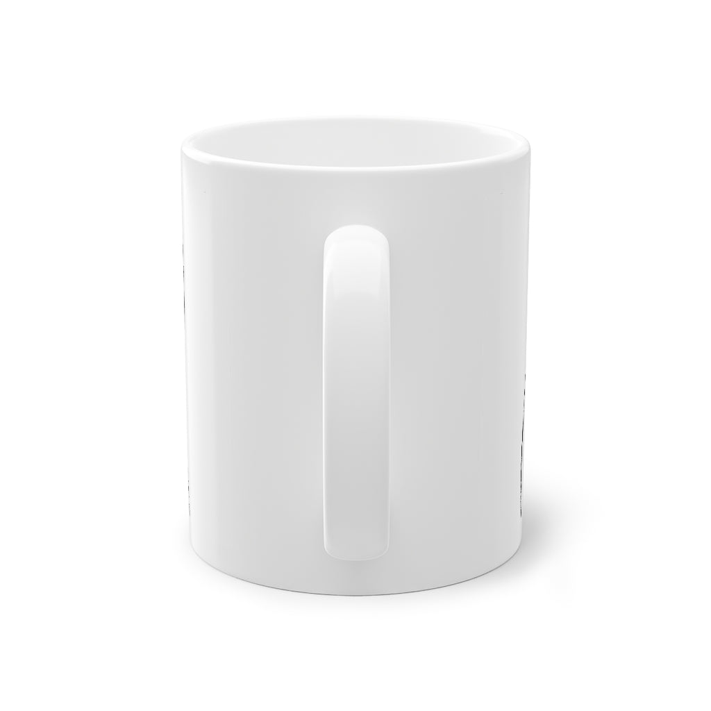 Cute Bunny mug funny rabbit mug, white, 325 ml / 11 oz Coffee mug, tea mug