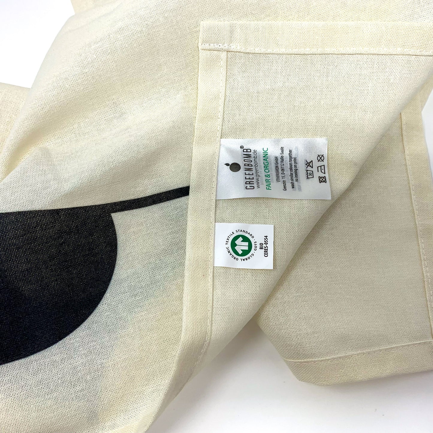 Bear cotton tea towel, 50 x 70 cm, organic cotton